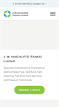 Mobile Screenshot of jwhinchliffetanks.co.uk